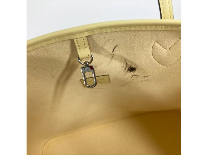 Borsa tote Epi Louis Vuitton Giallo - vista 12