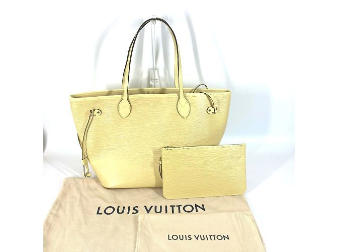 Borsa tote Epi Louis Vuitton Giallo - vista 18