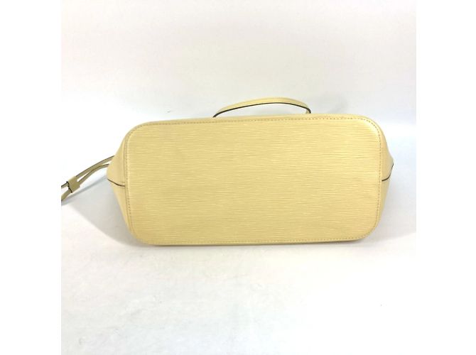 Borsa tote Epi Louis Vuitton Giallo - vista 5