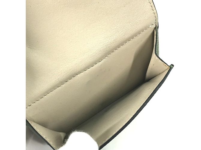 Billetera compacta trifold Anagram Loewe Verde - vista 6