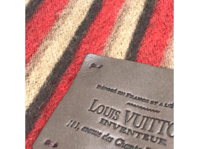 Stola rossa Louis Vuitton Rosso - vista 3