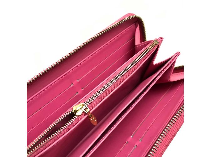 Zippy Geldbörse Monogram Vernis Louis Vuitton Pink - Ansicht 6