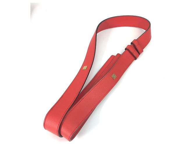 Borsa in pelle rossa Loewe 387.30.N60 Rosso - vista 14
