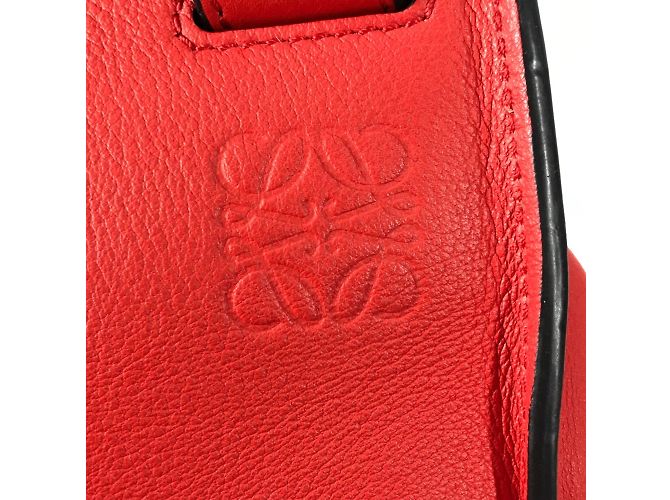 Borsa in pelle rossa Loewe 387.30.N60 Rosso - vista 16