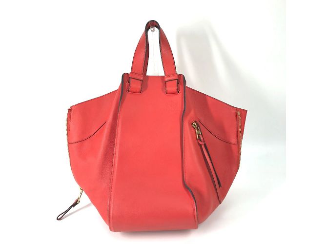 Borsa in pelle rossa Loewe 387.30.N60 Rosso - vista 3