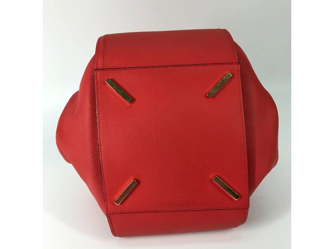 Borsa in pelle rossa Loewe 387.30.N60 Rosso - vista 6