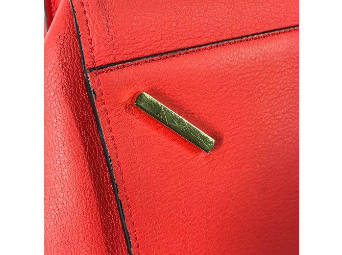Borsa in pelle rossa Loewe 387.30.N60 Rosso - vista 7