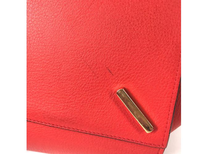 Borsa in pelle rossa Loewe 387.30.N60 Rosso - vista 8