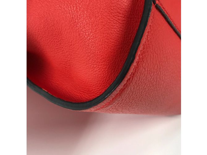 Borsa in pelle rossa Loewe 387.30.N60 Rosso - vista 9