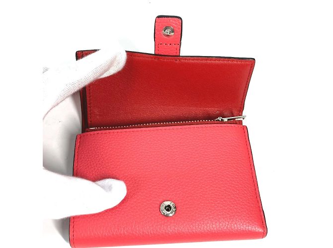 Loewe Bicolor Compact Trifold Wallet Pink - view 8