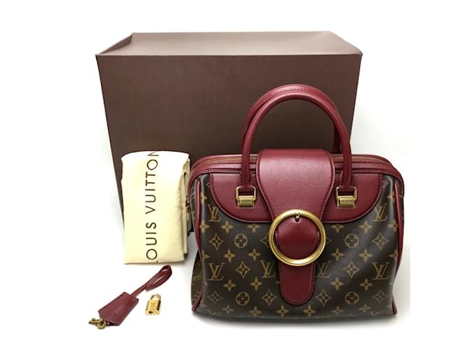 Borsa Duffle Mini Monogramma Louis Vuitton Marrone - vista 10