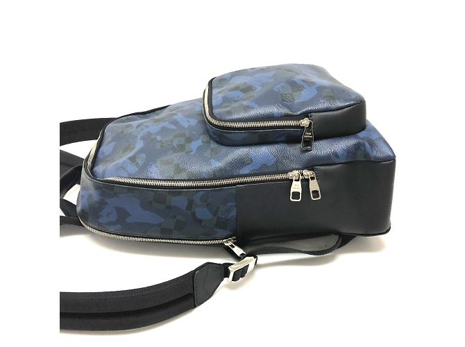 Sac à dos Damier-Cobalt N41510 de Louis Vuitton Bleu - vue 4