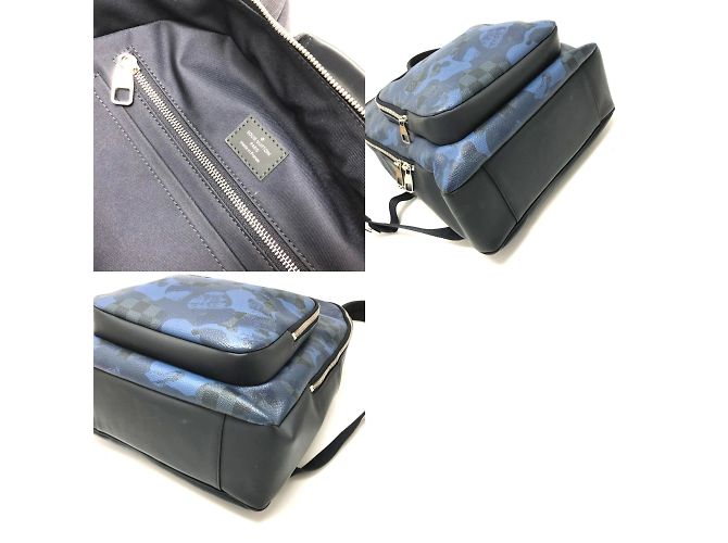 Sac à dos Damier-Cobalt N41510 de Louis Vuitton Bleu - vue 9