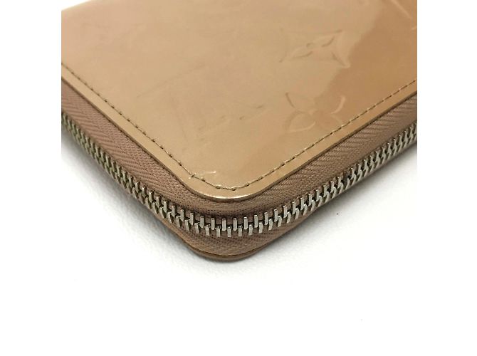 Vernis Zip Around Langbörse von Louis Vuitton Beige - Ansicht 4