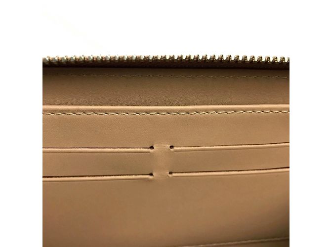 Vernis Zip Around Langbörse von Louis Vuitton Beige - Ansicht 8
