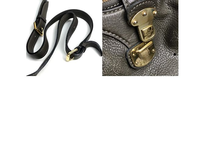 Borsa a spalla Monogram Mahina M95768 di Louis Vuitton Marrone - vista 12