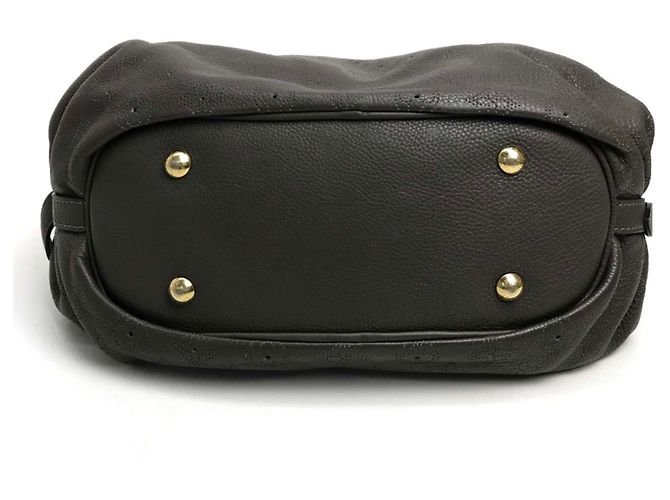 Borsa a spalla Monogram Mahina M95768 di Louis Vuitton Marrone - vista 3