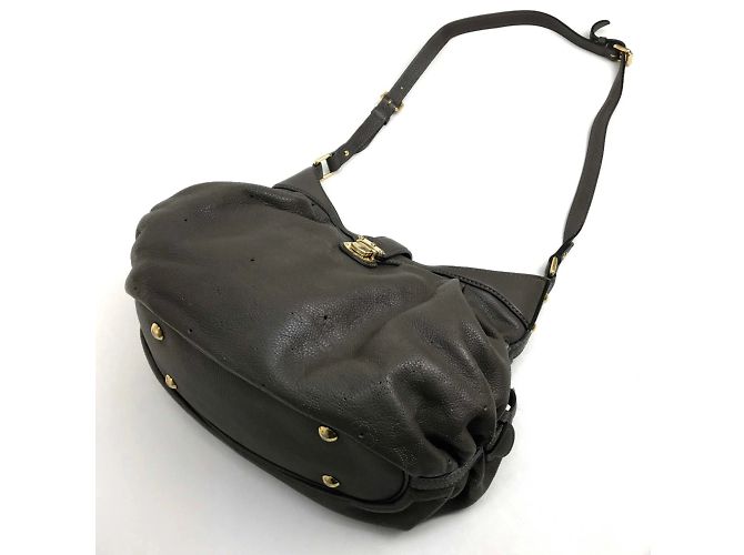 Borsa a spalla Monogram Mahina M95768 di Louis Vuitton Marrone - vista 5