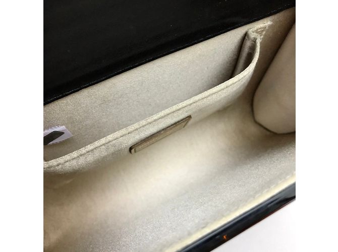 Borsa a spalla con motivo a stelle nera Jimmy Choo Nero - vista 7