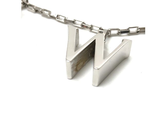 Collana a catena con logo Icon di Loewe Argento - vista 3