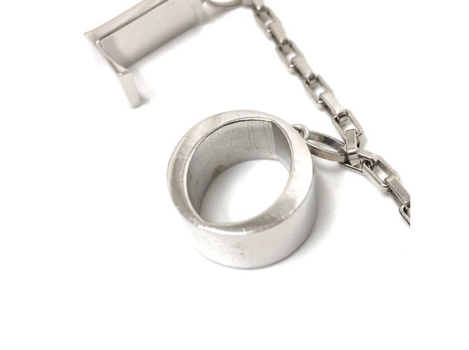 Collana a catena con logo Icon di Loewe Argento - vista 6