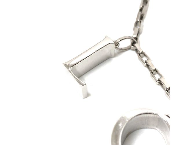 Collana a catena con logo Icon di Loewe Argento - vista 7