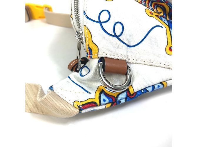 Borsa Anagramma Loewe PAULA'S IBIZA Bianco - vista 10