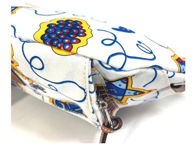 Borsa Anagramma Loewe PAULA'S IBIZA Bianco - vista 12