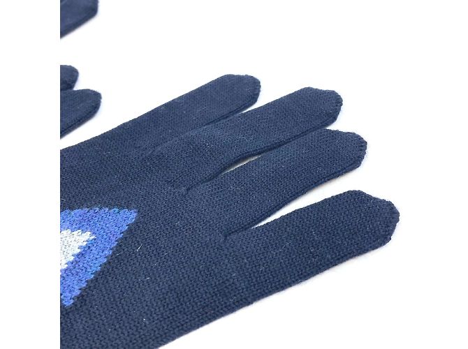 Louis Vuitton Navy Wollhandschuhe Marineblau - Ansicht 5