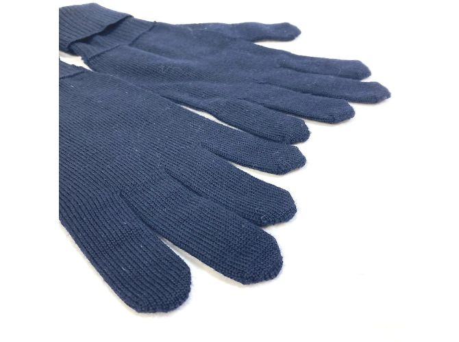 Louis Vuitton Navy Wollhandschuhe Marineblau - Ansicht 7