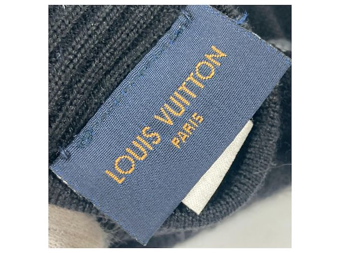 Guanti neri caldi Louis Vuitton Nero - vista 7
