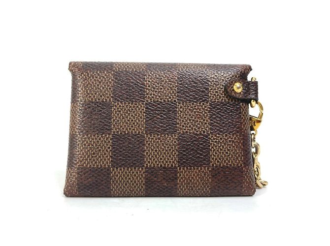 Billetera con compartimento para monedas Damier Louis Vuitton Castaño - vista 2