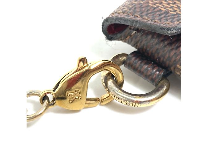 Billetera con compartimento para monedas Damier Louis Vuitton Castaño - vista 8