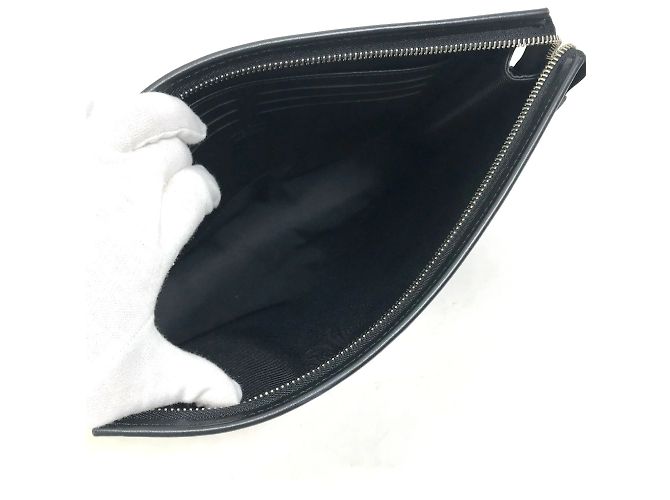 Borsa Clutch Louis Vuitton Damier Graphite Nero - vista 6
