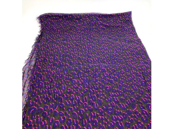 Bufanda morada Louis Vuitton Púrpura - vista 2