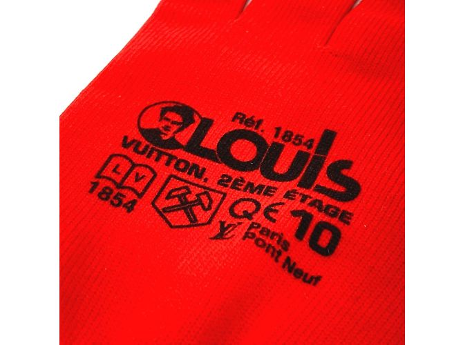 Guanti rossi caldi Louis Vuitton Rosso - vista 10