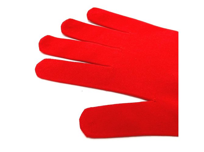 Guanti rossi caldi Louis Vuitton Rosso - vista 11