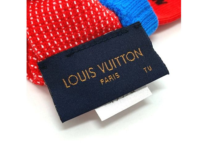 Guanti rossi caldi Louis Vuitton Rosso - vista 8