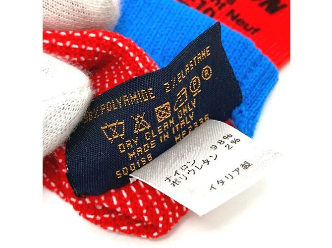 Guanti rossi caldi Louis Vuitton Rosso - vista 9