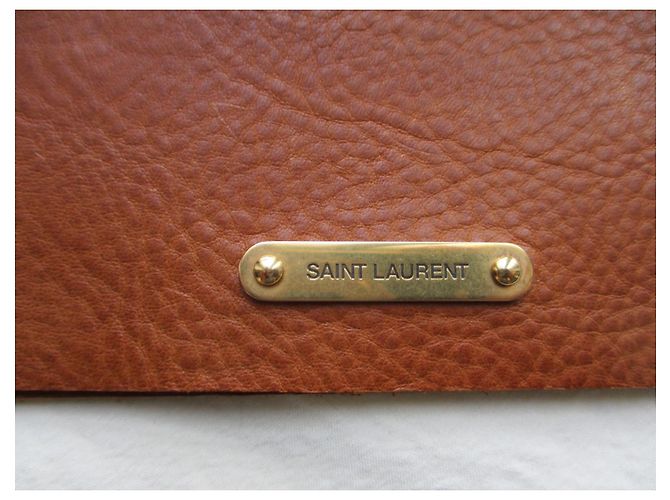Autre Marque Caramel leather wallet. Unisex. - view 2
