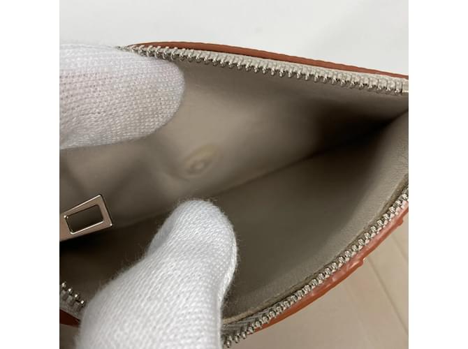 Billetera compacta trifold Loewe Beige - vista 6