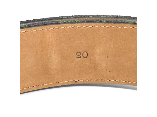 Jimmy Choo grüner Stoffgürtel - Ansicht 12