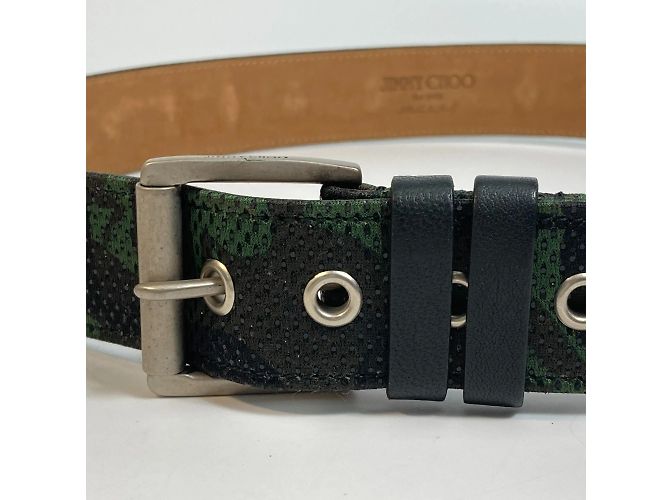 Jimmy Choo grüner Stoffgürtel - Ansicht 7