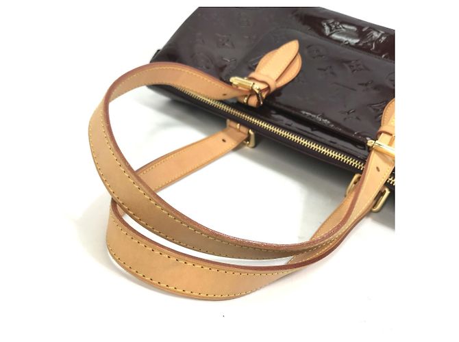 Borsa a Spalla Monogram Vernis Louis Vuitton Rosso - vista 10
