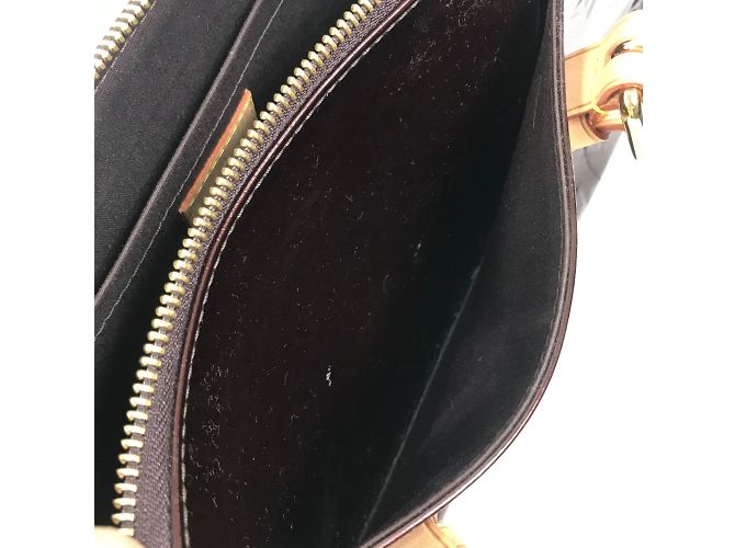 Borsa a Spalla Monogram Vernis Louis Vuitton Rosso - vista 13