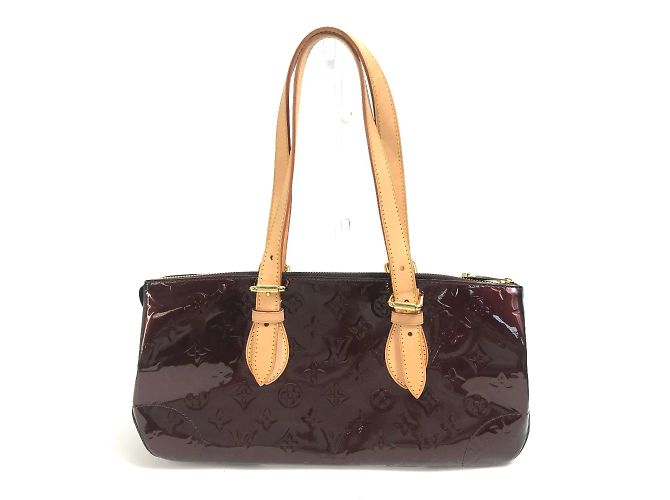 Borsa a Spalla Monogram Vernis Louis Vuitton Rosso - vista 2