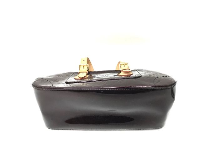 Borsa a Spalla Monogram Vernis Louis Vuitton Rosso - vista 5