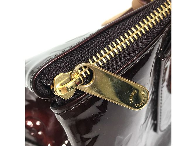 Borsa a Spalla Monogram Vernis Louis Vuitton Rosso - vista 8