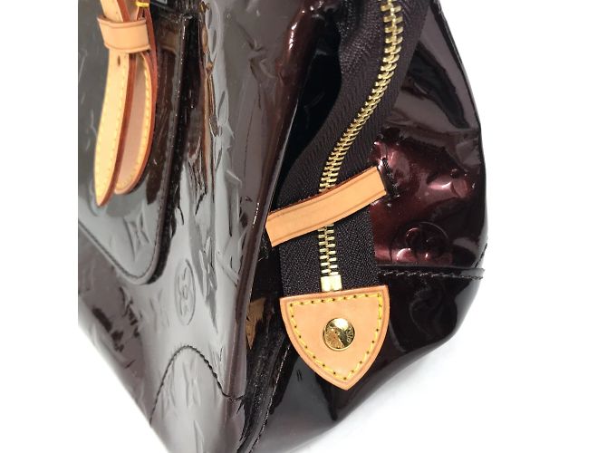 Borsa a Spalla Monogram Vernis Louis Vuitton Rosso - vista 9