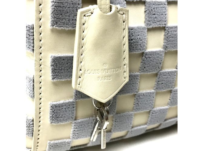 Borsa Damier-Azur M48909 di Louis Vuitton Bianco - vista 5